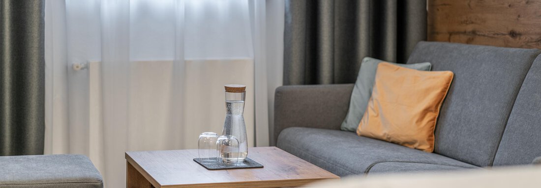 Doppelzimmer Tiefparterre - ohne Balkon - Apart Hotel Garni Alt Kaisers - Sölden