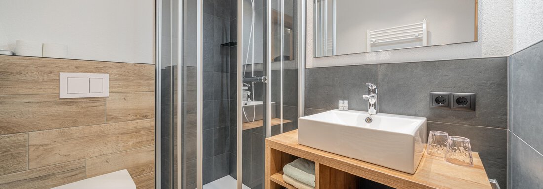 Double Standard - Bathroom - Apart Hotel Garni Alt Kaisers - Sölden