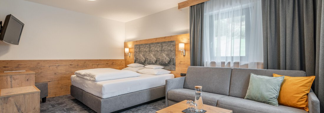 Doppelzimmer Deluxe Doppelzimmer Deluxe - Apart Hotel Garni Alt Kaisers - Sölden