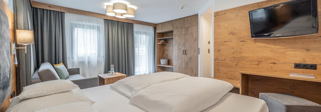 Doppelzimmer Deluxe - Apart Hotel Garni Alt Kaisers - Sölden