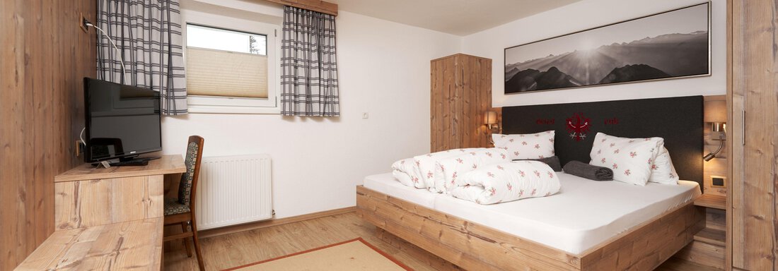 Schlafzimmer Apartment Nederkogel - Apart Sunnhäusl - Sölden