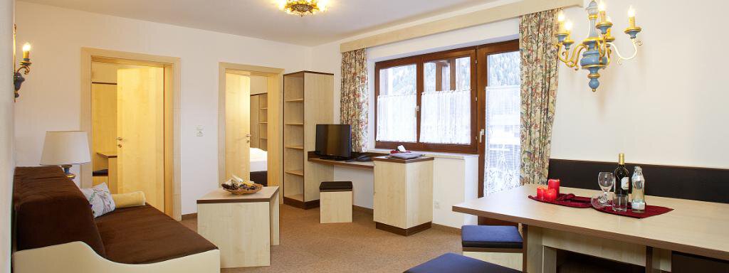 Appartement Rotkogel Wohnzimmer - Appartement Alpin - Sölden