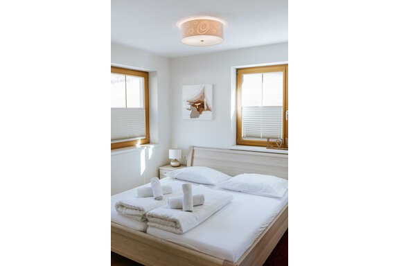 Schlafzimmer links_Bergbach - Appartement Bergbach Sölden - Sölden