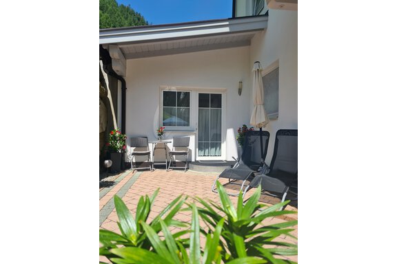 Terrasse App 1 Schlafzimmer - Appartement Skorpion - Sölden