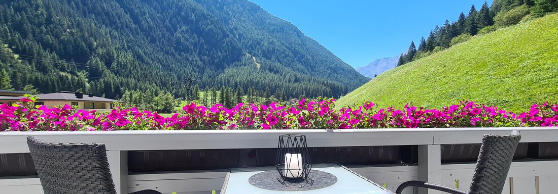 Balkon App. 2 Schlafzimmer - Appartement Skorpion - Sölden