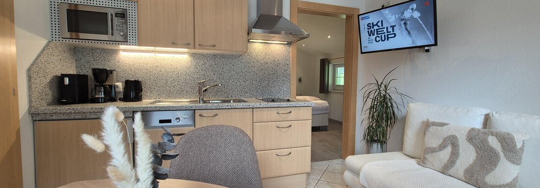 Küche App. 1 Schlafzimmer - Appartement Skorpion - Sölden