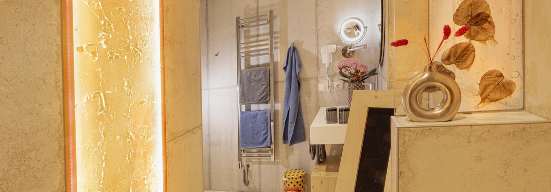 Badezimmer - Appartements Lorenzi - Sölden