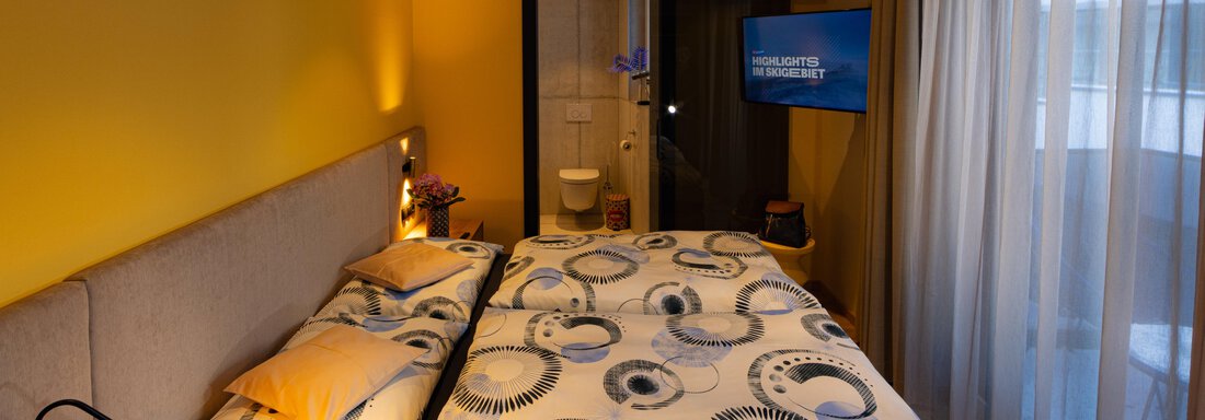 Edelweiß Schlafzimmer - Appartements Lorenzi - Sölden