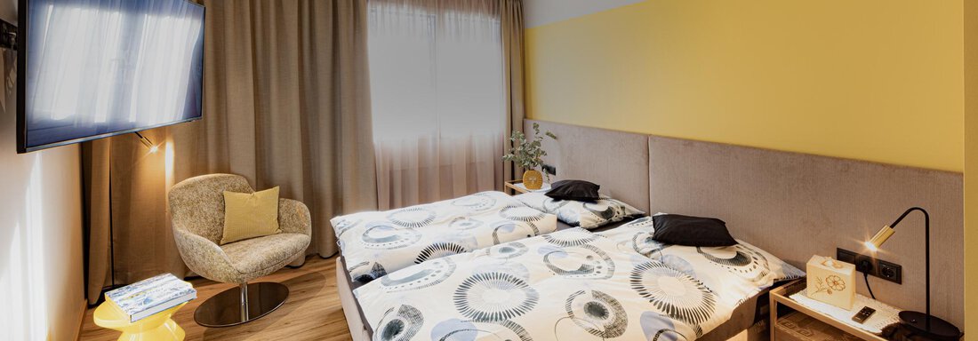 Butterblume Schlafzimmer 1 C - Appartements Lorenzi - Sölden