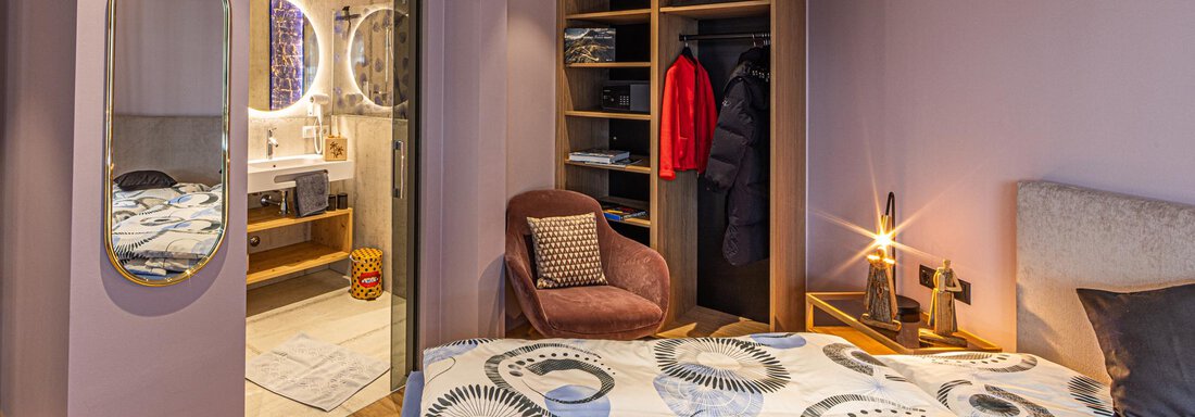 Clementis Schlafzimmer D Foto Lorenzi - Appartements Lorenzi - Sölden