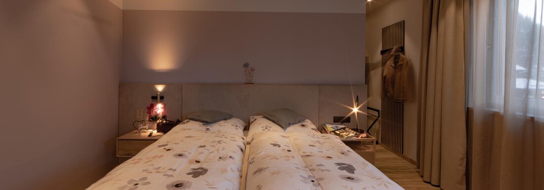 Lilie Schlafzimmer 1 - Appartements Lorenzi - Sölden
