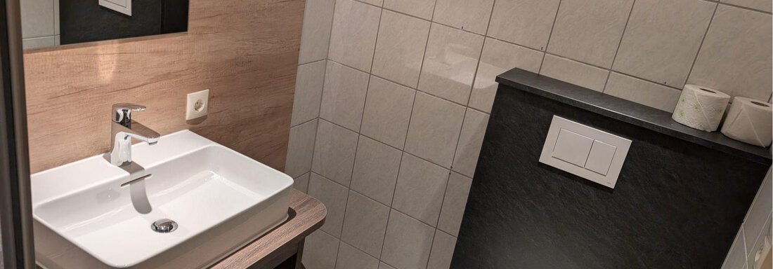 Badezimmer mit WC - Appt. Rosmarie - Sölden