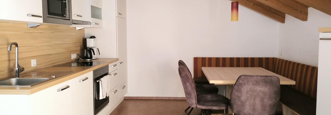 Küche Apartment vier-4 - Beim Brunnen Apartments - Sölden