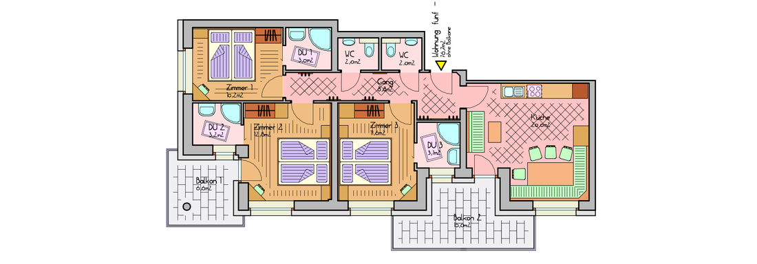 wohnung 5 - Beim Brunnen Apartments - Sölden