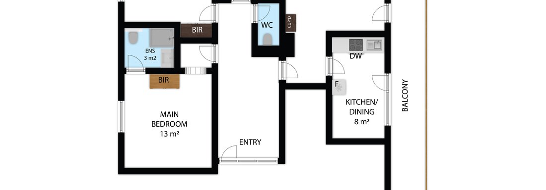 Sketch Apartment Alpenruhe - Belmonte Sölden - Sölden