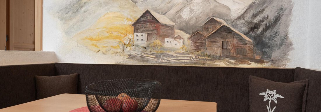 Sitzecke - Berghof  Sölden - anno 1588 - Sölden