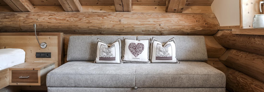 Latschenchalet -  vollwertiges Doppelausziehbett - Chalet Resort Sölden - Sölden