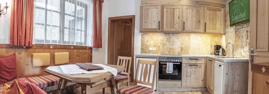 Wohnküche - Ferienappartements Linserhof - Sölden