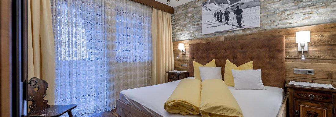 master bedroom - Ferienappartements Linserhof - Sölden