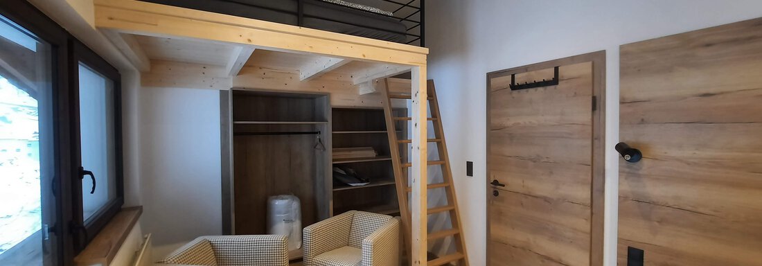 garden room 2 (1 double bed, 1 high bed 1,40m) - Ferienhaus Anna - Sölden