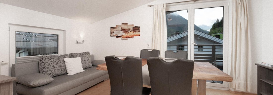 Gebhard Wohnzimmer - Ferienhaus F2 - Sölden - Sölden