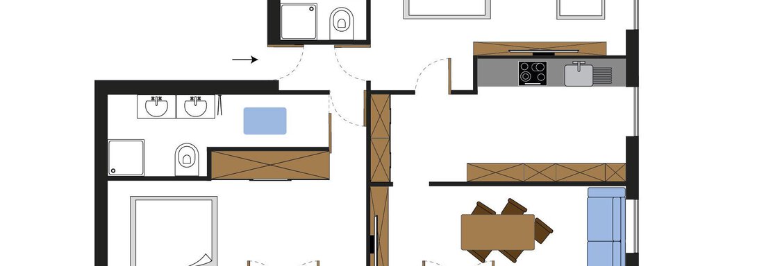 Skizze_App_Gebhard - Ferienhaus F2 - Sölden - Sölden