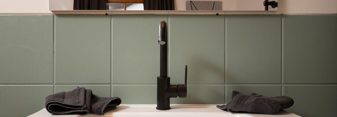 Waschmöglichkeit im Schlafzimmer - Ferienhaus Valsora - Sölden