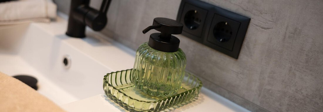 Badezimmer Details - Ferienhaus Valsora - Sölden