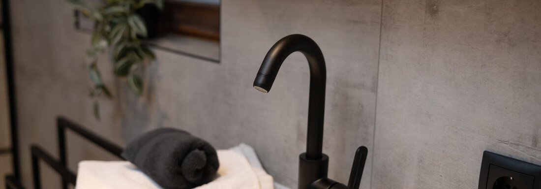 Details Badezimmer - Ferienhaus Valsora - Sölden