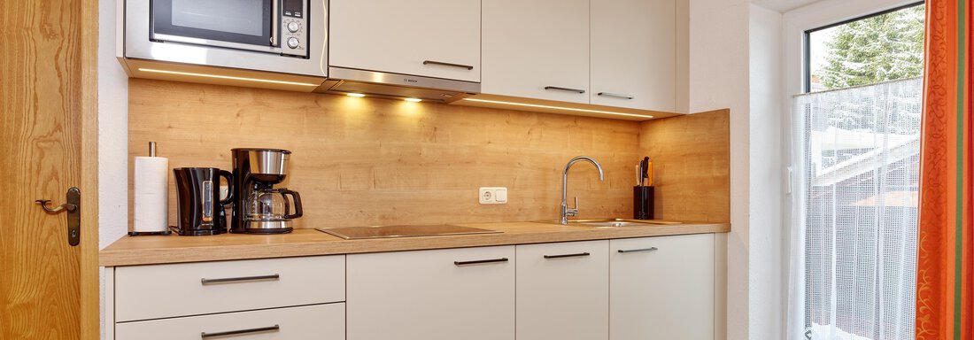 vollausgestattete Küchenzeile - Ferienhof Paulelas - Sölden