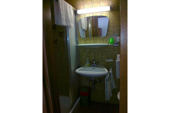 Badezimmer - Gästehaus Martin - Sölden