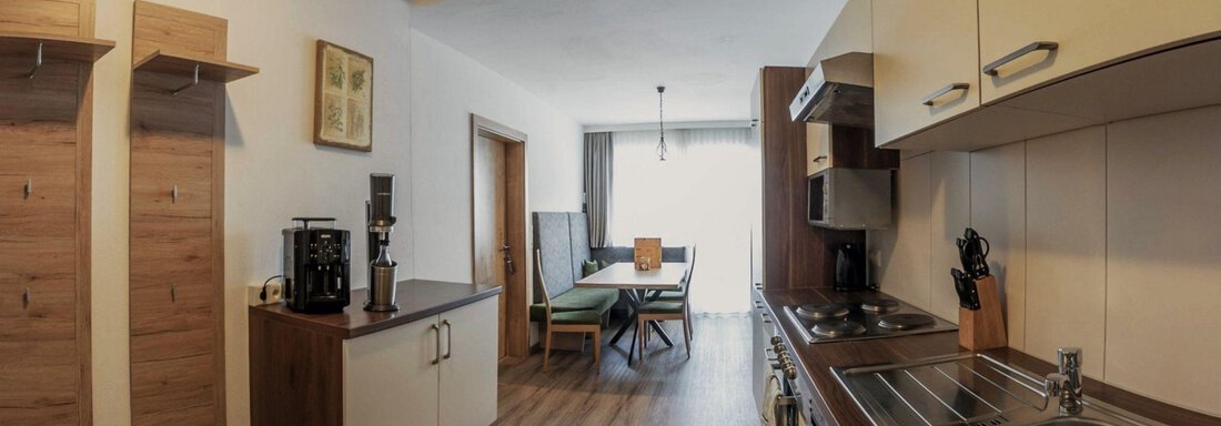 Schöne Aussicht Küche und Wohnbereich Schöne Aussicht Küche und Wohnbereich - Granbichlhof - Sölden