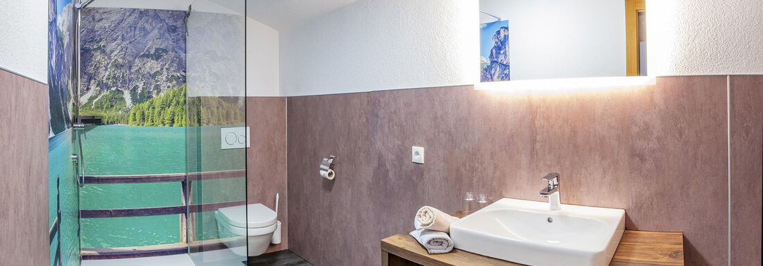 Badezimmer - Haus Belmonte - Sölden