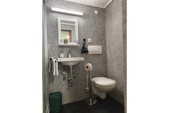 Badezimmer - Haus der Bergfreunde - Sölden