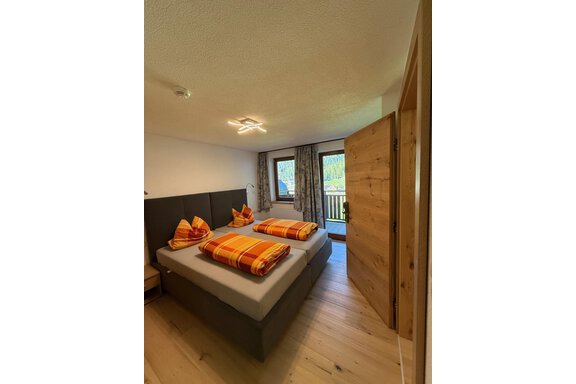 Doppelzimmer mit Zugang zum Balkon - Haus Saskia - Sölden