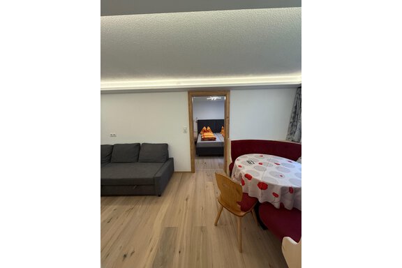 Blick ins Doppelzimmer - Haus Saskia - Sölden