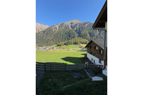 Blick vom Balkon - Haus Saskia - Sölden