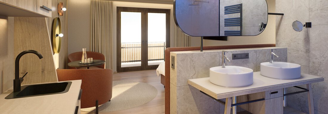 STB Rendering Scene 1 - Hotel Alpina - Sölden