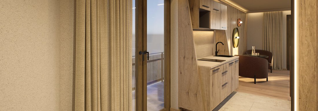 STB Rendering Scene 5 - Hotel Alpina - Sölden