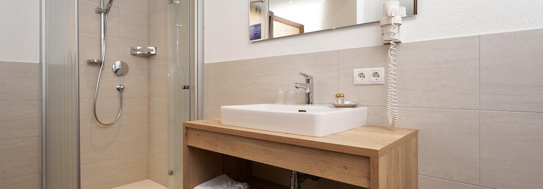Badezimmer - Hotel Am Hof - Sölden