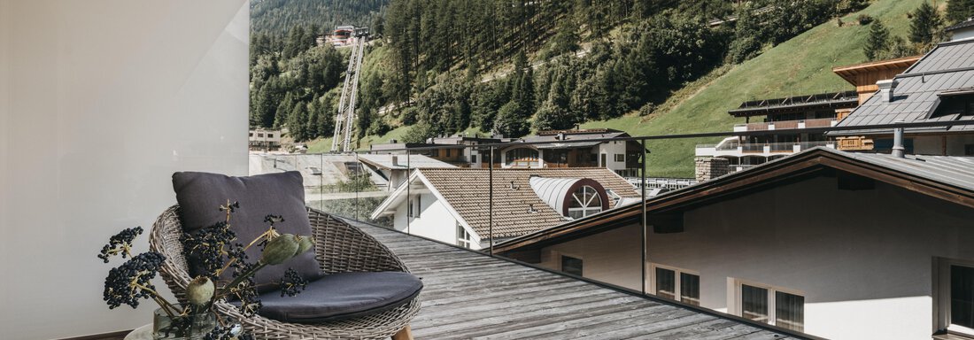 Deluxe Room Terrasse - Hotel VAYA Sölden - Sölden