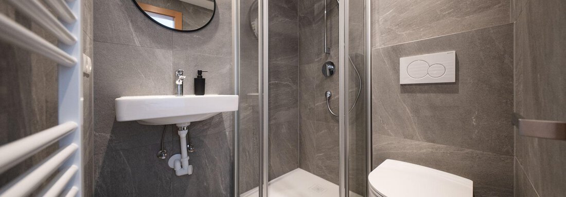 new bathroom in room 6 and 7 - Mountain Lodge Sölden - Sölden