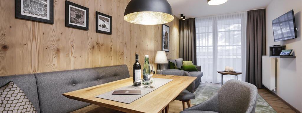 Apartment Superior mit 1 Schlafzimmer, Essecke Apartment Superior mit 1 Schlafzimmer, Essecke - Valentin Design Apartment - Sölden